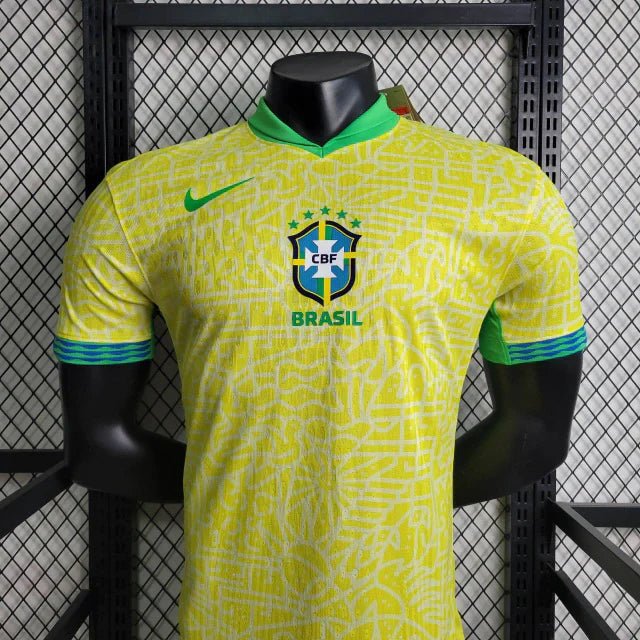 Camisa Brasil Home 24/25 - Jogador Masculina